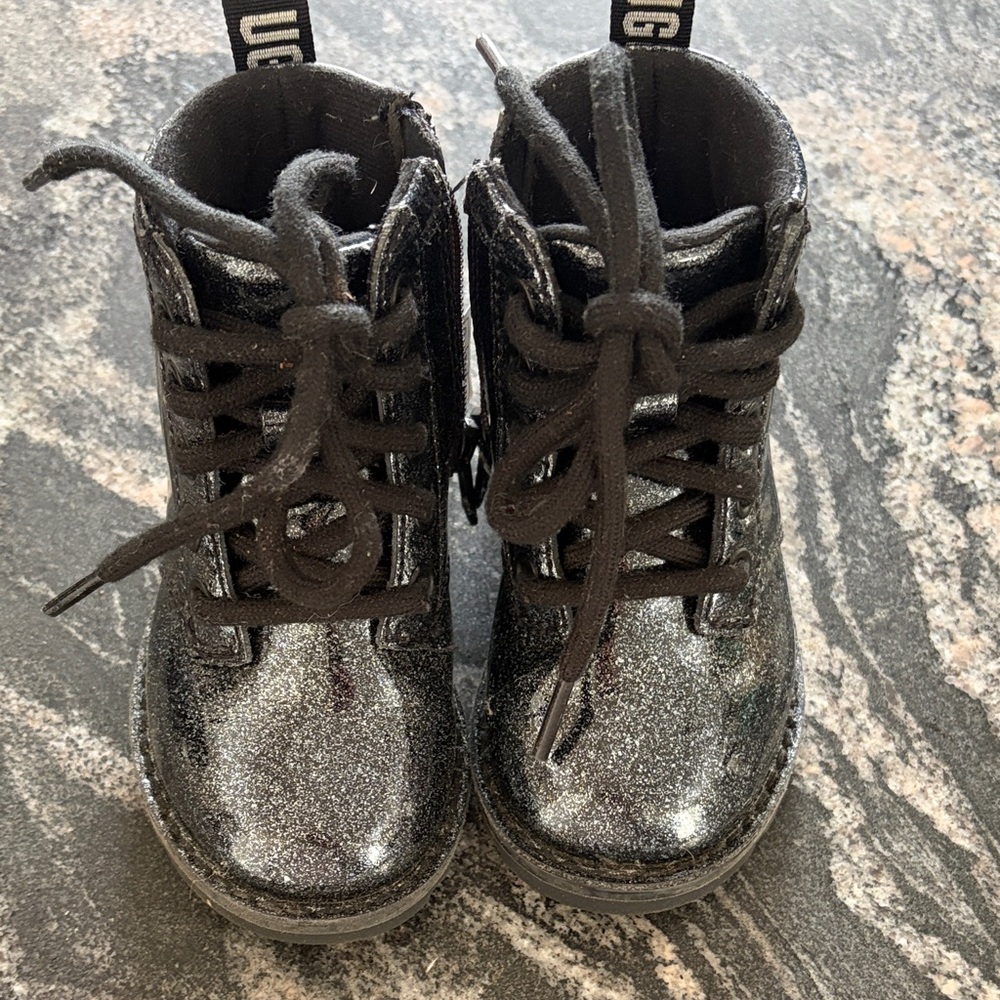 UGG Toddler Sparkly Black Boots